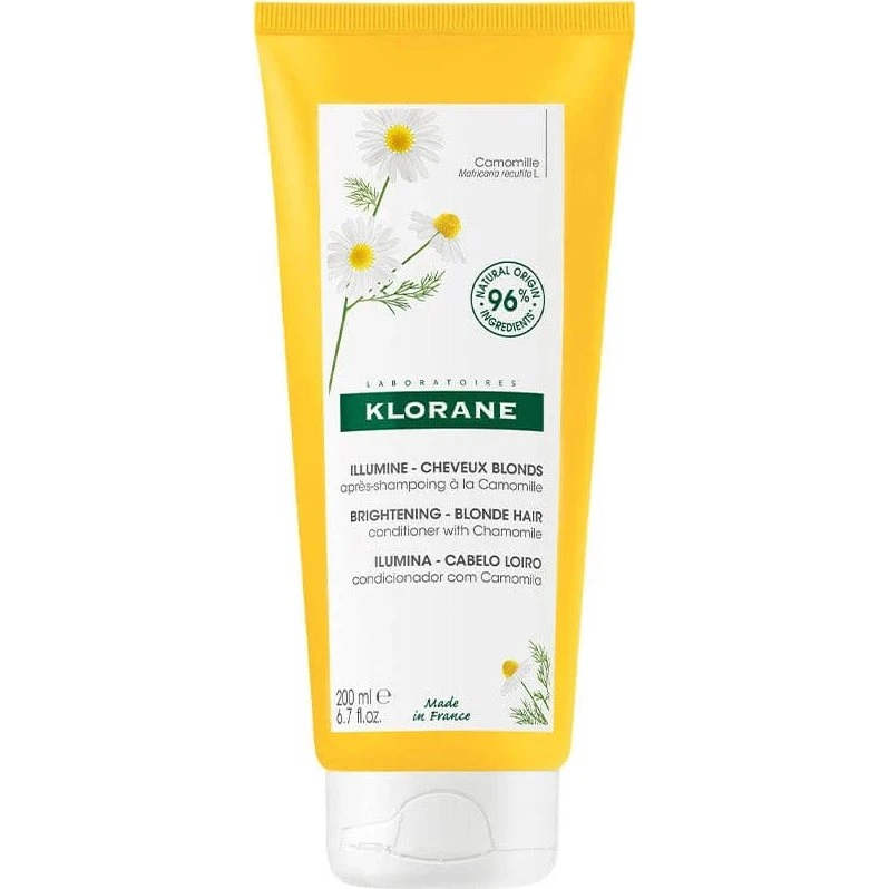 Klorane Après-Shampooing à la Camomille pour Cheveux Blonds 200ml