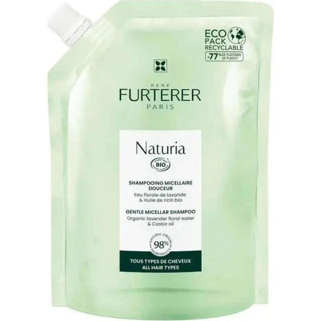 René Furterer Naturia Eco Recharge Shampooing Micellaire 400ml