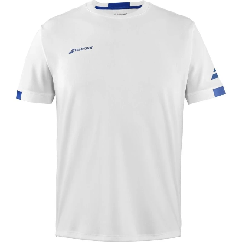 Babolat Play Crew Neck Tee Blanc