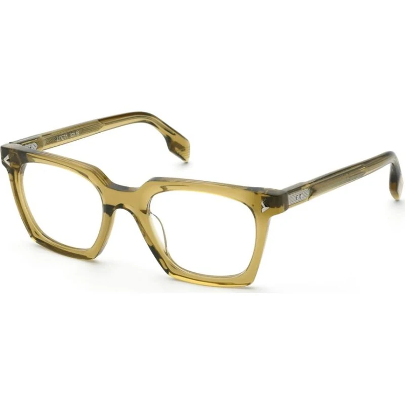 Lozza VL4393M Lunettes de Vue Géométriques Jaunes Unisexe