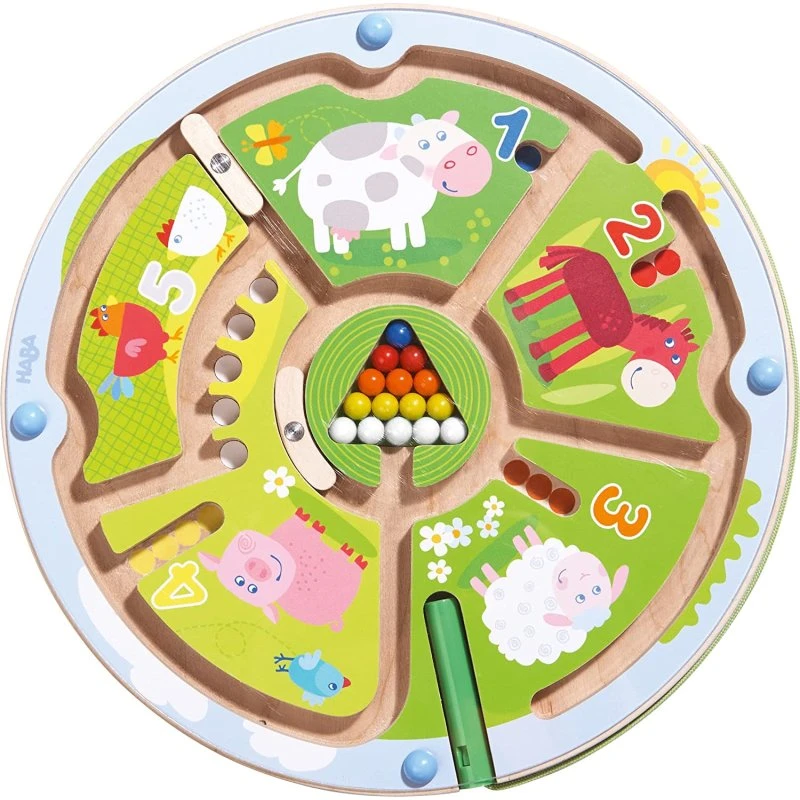 Haba Labyrinthe magnétique Ferme Chiffres
