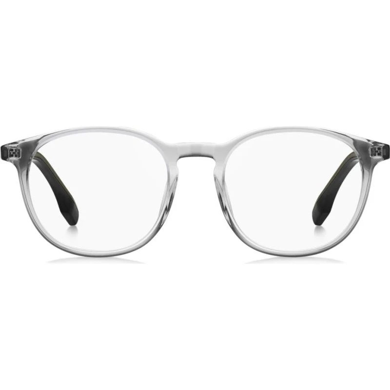 Boss 1683 Lunettes de Vue Rondes Jaunes Unisexe 47mm