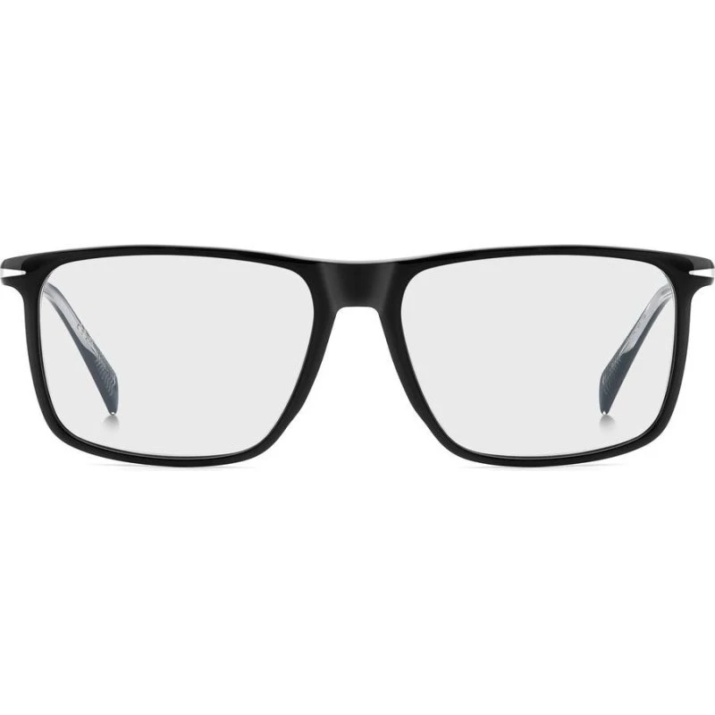 David Beckham DB 1164 Lunettes de Vue Homme Rectangulaires Noires