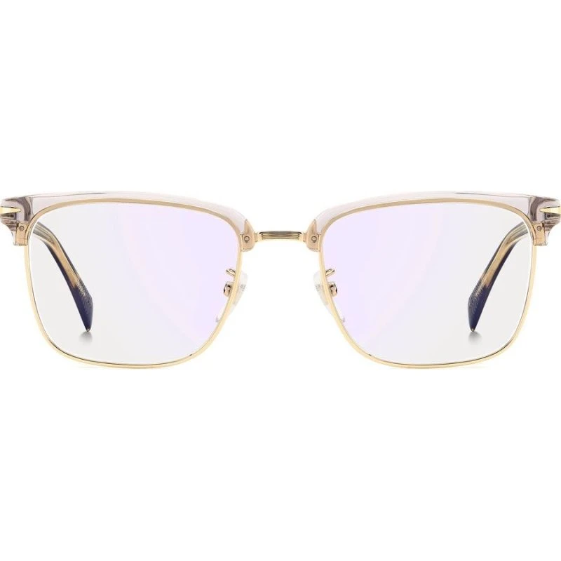 David Beckham DB 1183 83Q/2Y Montures Optiques Bleues Miroir