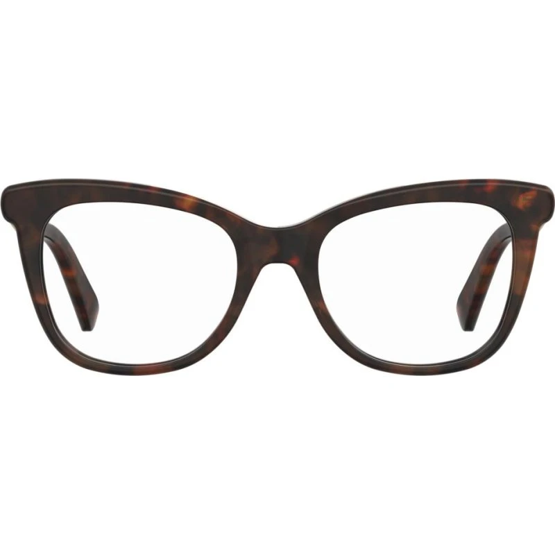Moschino Mos650 Lunettes de Vue Femme Œil de Chat Havane 52mm