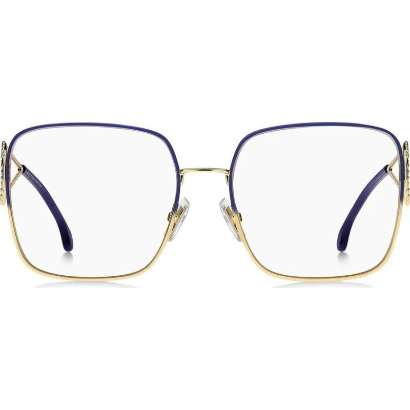 Etro 0073 Lunettes de Vue Femme Dorées Oversize 58mm