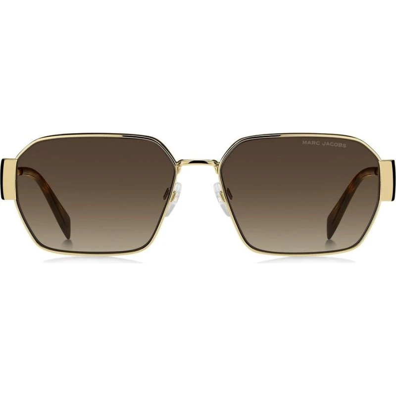 Marc Jacobs Lunettes de Soleil Marc 805/S Dorées Rectangulaires