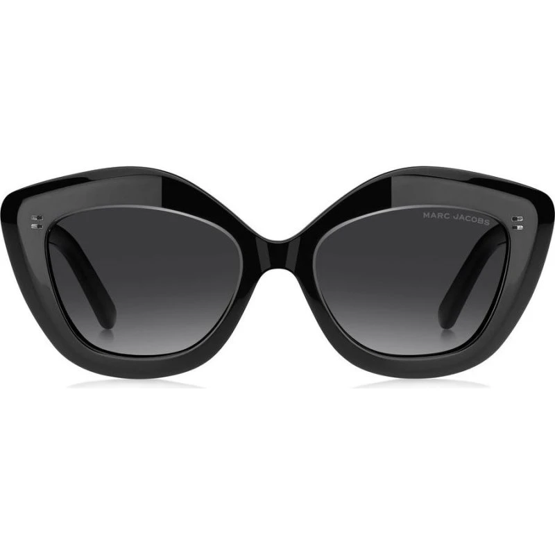 Marc Jacobs Marc 800/S Lunettes de Soleil Œil de Chat Noir et Gris