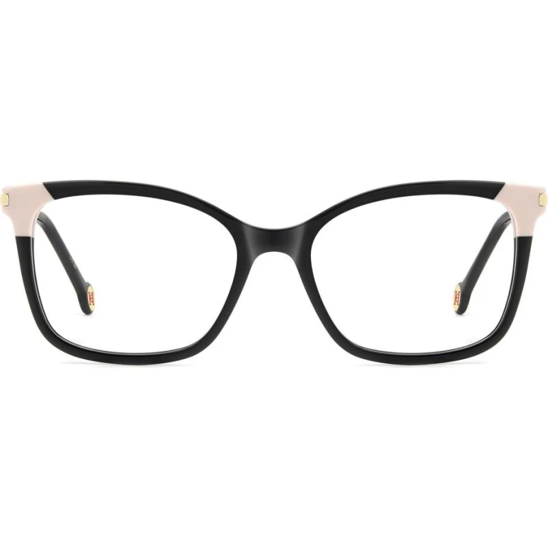 Carolina Herrera HER 0309 Lunettes de Vue Femme Noires Rectangulaires 53mm