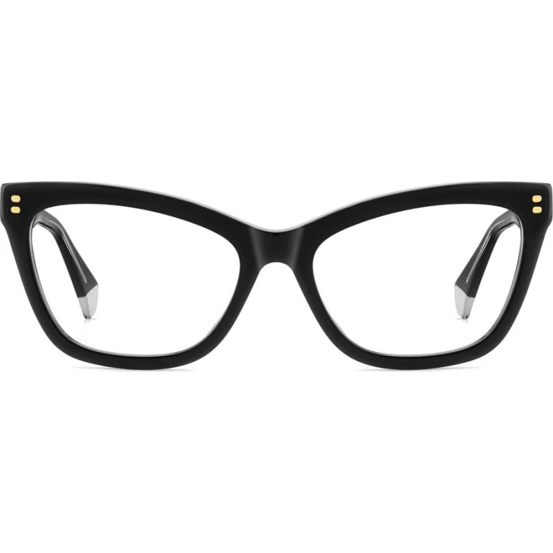 Polaroid PLD D557 Lunettes de Vue Femme Rectangulaires Noires