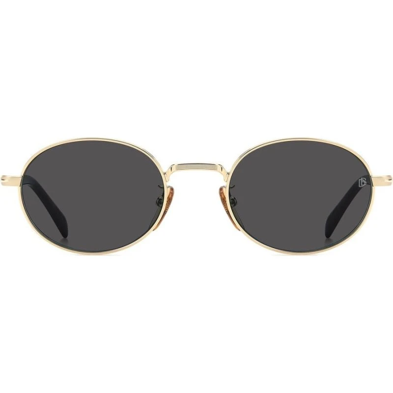 David Beckham DB 1196/S Lunettes de Soleil Homme Dorées Ovales