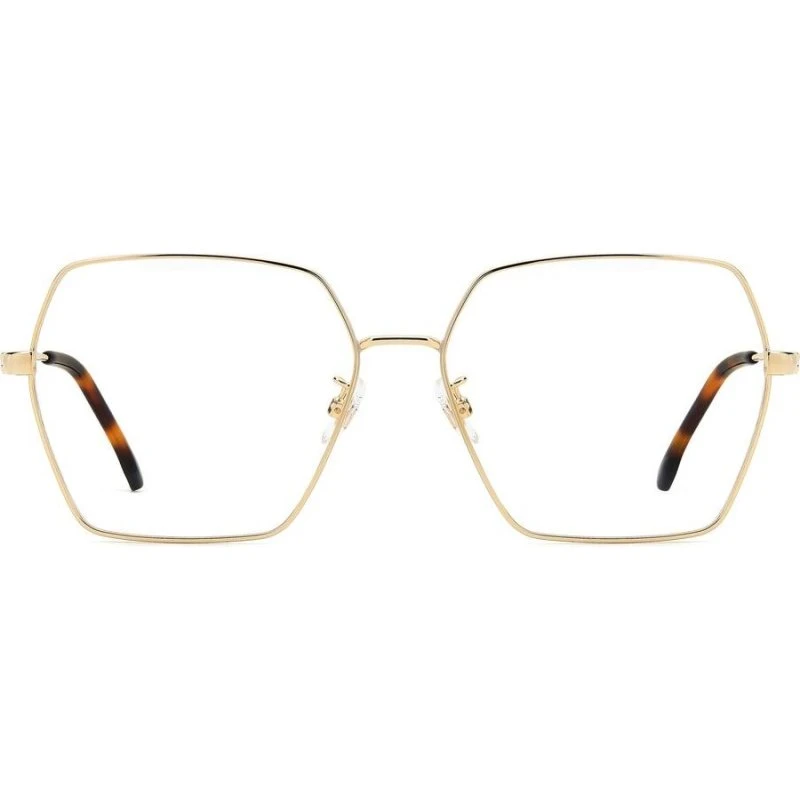 Carrera 3061 Lunettes de Vue Femme Géométriques Dorées 58mm
