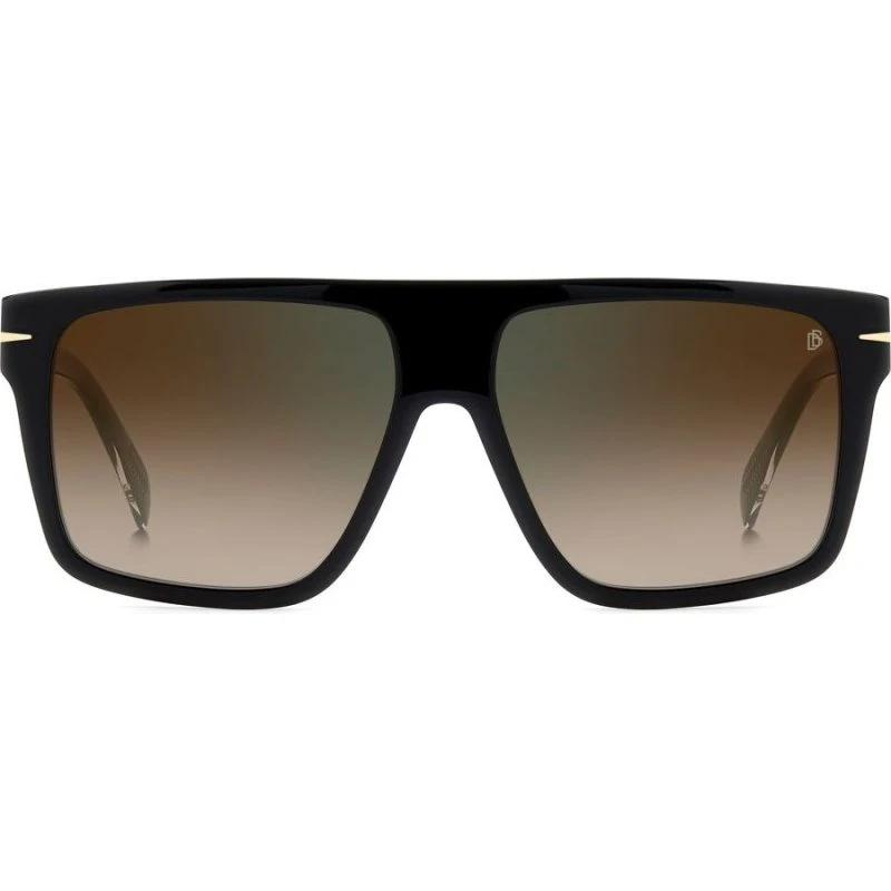 David Beckham DB 7149/S Lunettes de Soleil Carrées pour Homme