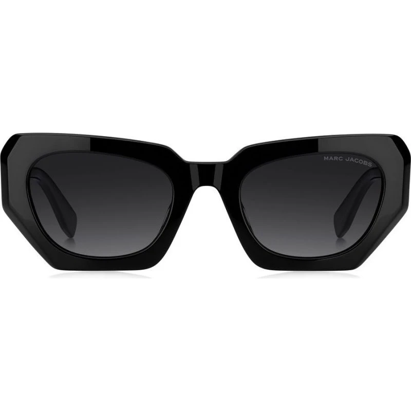 Marc Jacobs Lunettes de Soleil Oeil de Chat Noir et Verres Gris 52mm