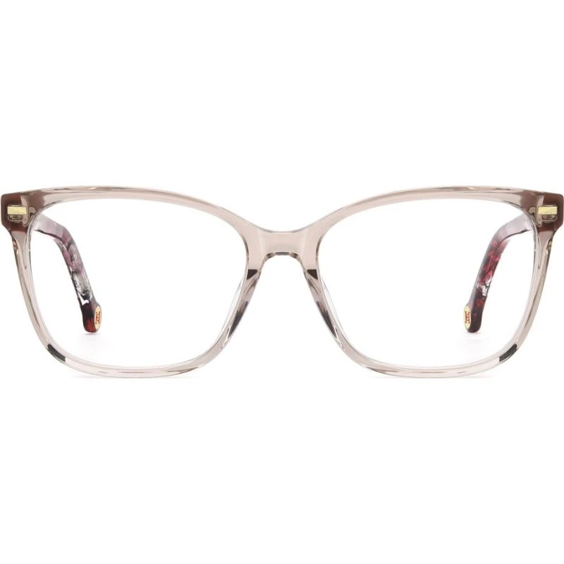 Carolina Herrera HER 0336/G Lunettes de Vue Femme Rose Œil de Chat 55mm