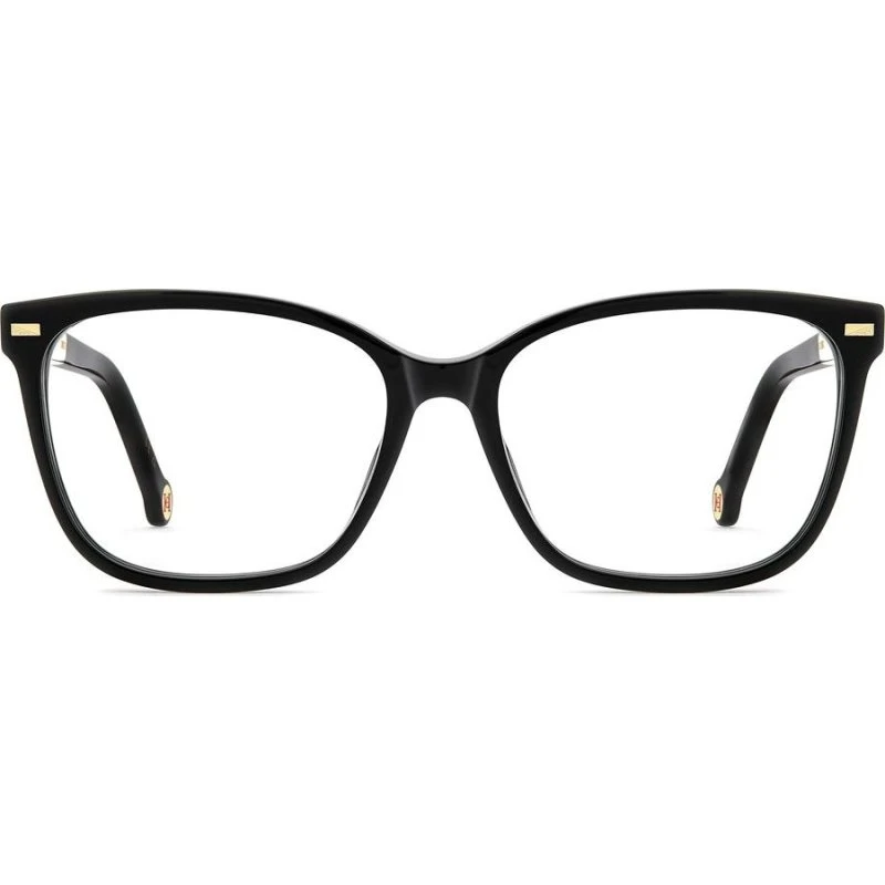 Carolina Herrera HER 0336/G Lunettes de Vue Femme Œil de Chat Noir