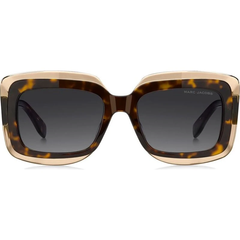 Marc Jacobs Marc 850/S Lunettes de Soleil Rectangulaires Havane