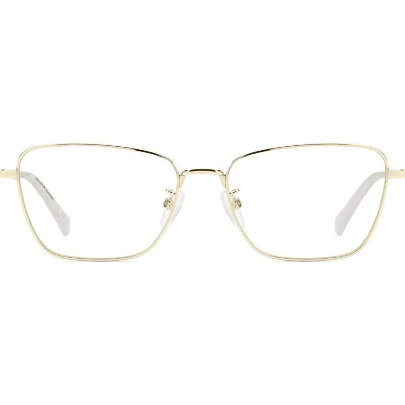 Polaroid PLD D581/G Lunettes de Vue Femme Œil de Chat Doré 56mm