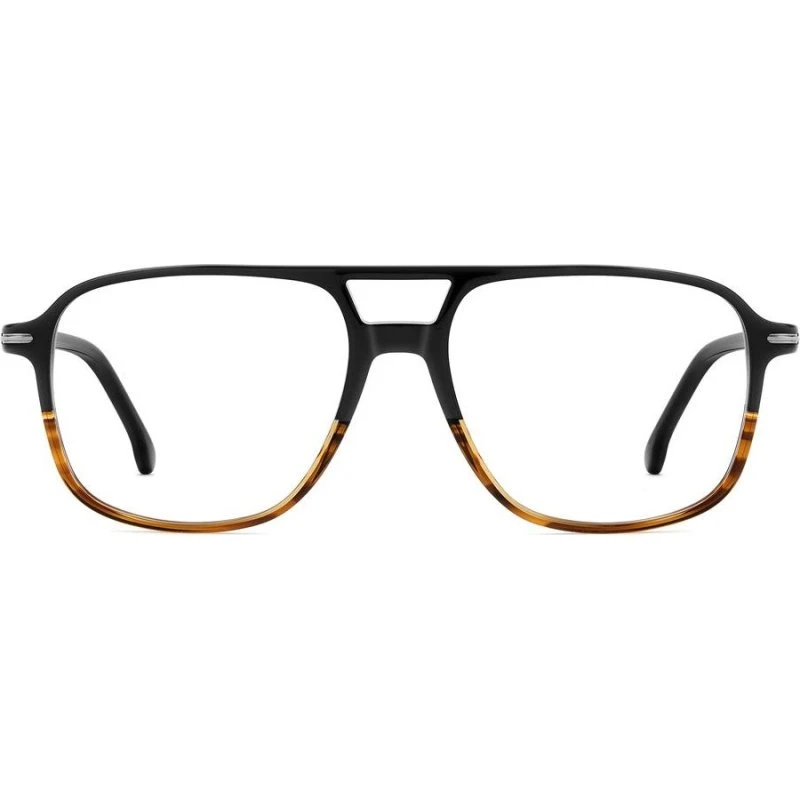 Carrera 373 Lunettes de Vue Homme Havane Géométrique 55mm
