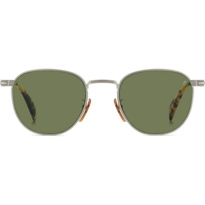 David Beckham DB 1228/S Lunettes de Soleil Pantos Argent Vert 51mm