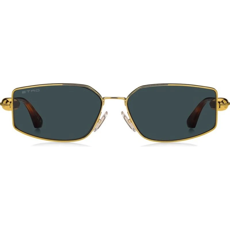 Etro Lunettes de Soleil Etro0137-F2AKU pour Femme - Doré et Bleu