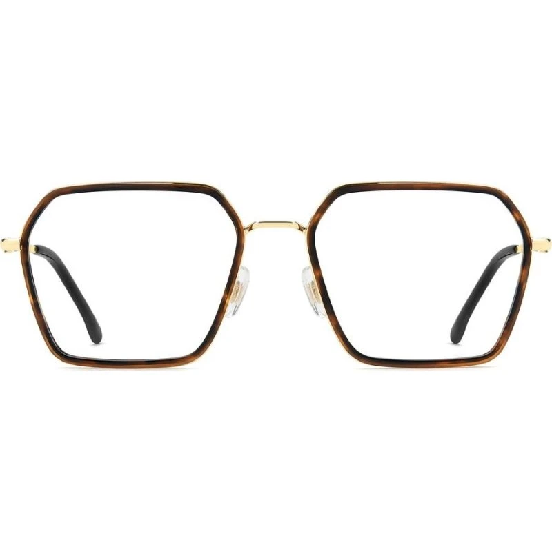 Carrera 3095 Lunettes de Vue Carrées Havane pour Femme - 55mm