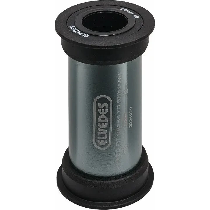 Elvedes BB386 Pressfit Shimano 24mm Noir