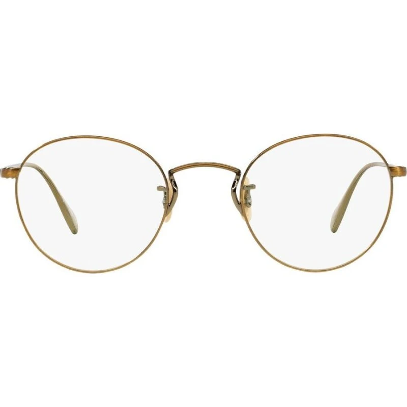Oliver Peoples Coleridge OV 1186 Lunettes de Vue Homme Dorées Rondes
