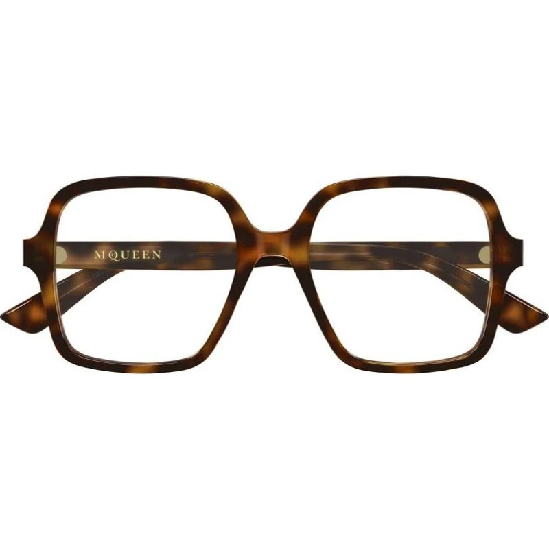 Alexander McQueen AM0538O Lunettes de Vue Géométriques Femme