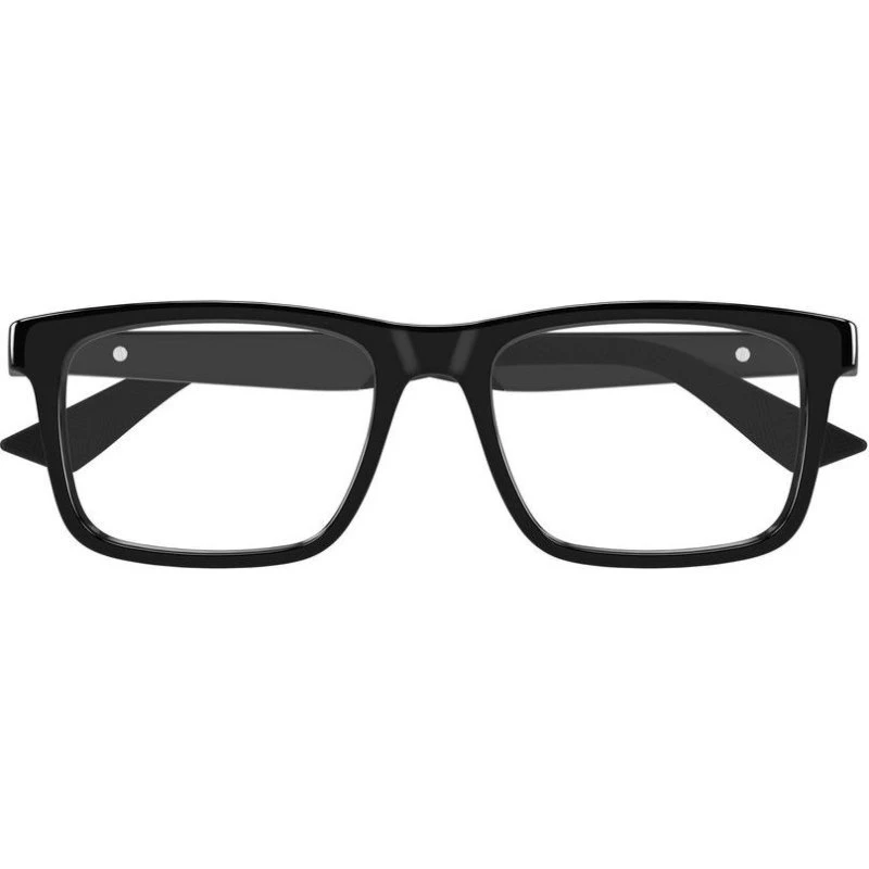 Montblanc MB0434O Lunettes de Vue Homme Rectangulaires Noires 55mm