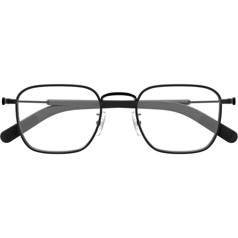 Montblanc MB0424O Lunettes de Vue Homme Carrées Noires 50mm
