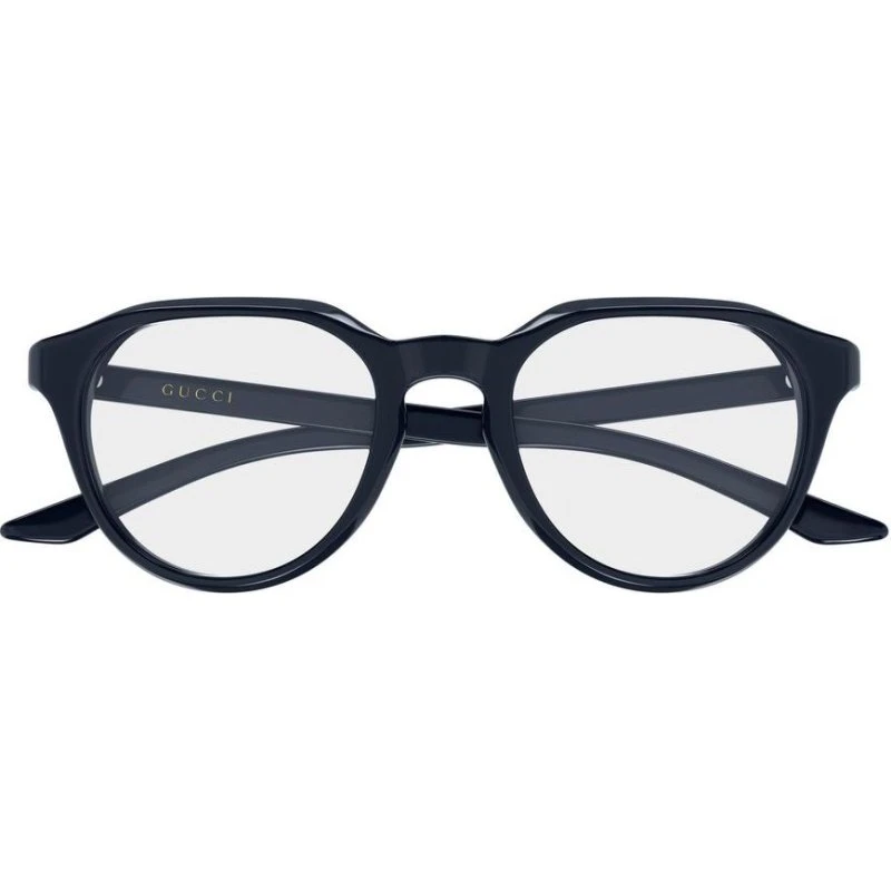 Gucci GG2083O Lunettes de Vue Homme Rondes Bleues 49mm