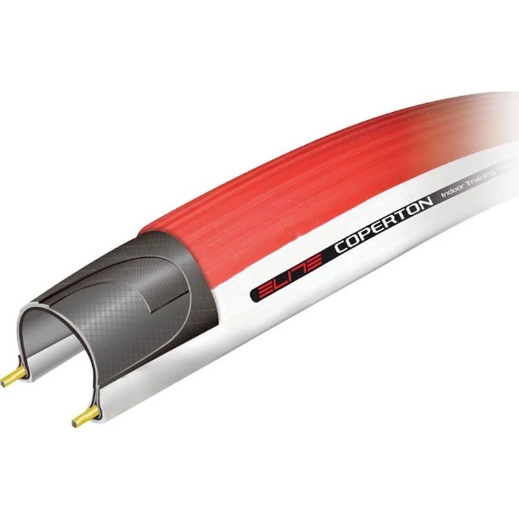 Elite Coperton Home Trainer 700x25C Rouge
