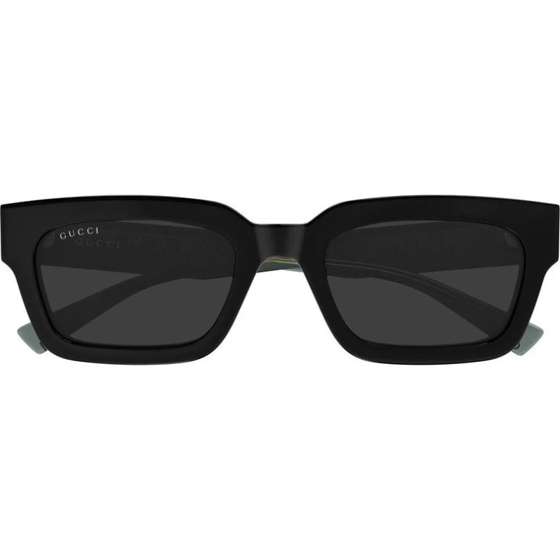 Gucci GG2069S Lunettes de Soleil Homme Carrées Noires et Grises