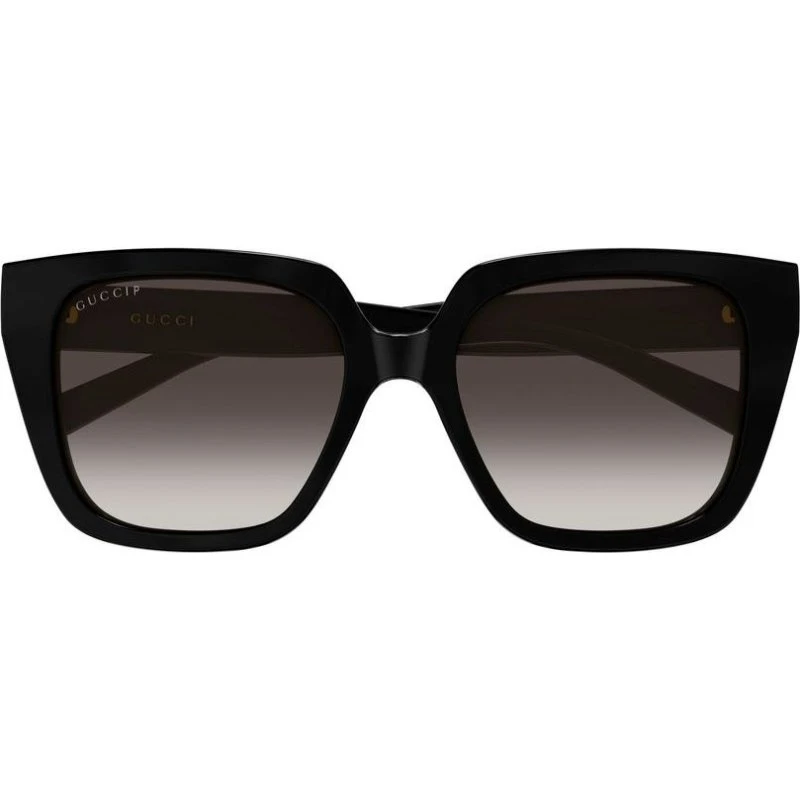 Gucci GG2102S Lunettes de Soleil Papillon Noires et Grises