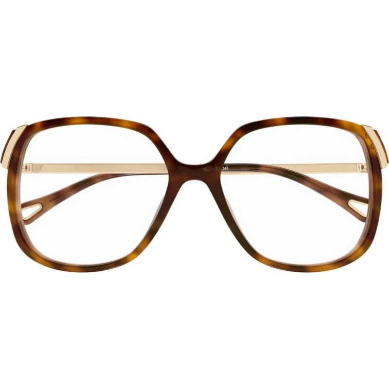 Chloé CH0287O Lunettes de Vue Carrées Havane 54mm