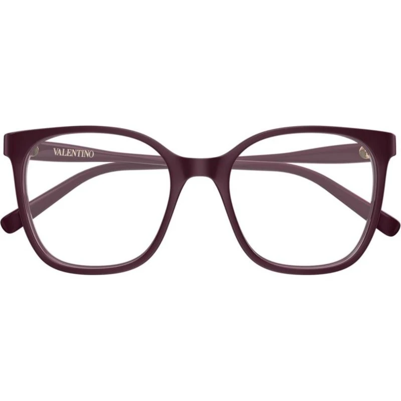 Valentino VG0019O Lunettes de Vue Carrées en Acétate - Violet