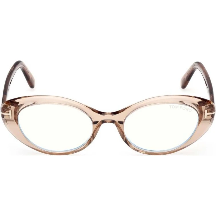 Tom Ford FT6092-B Lunettes de Vue Femme Œil-de-Chat Marron