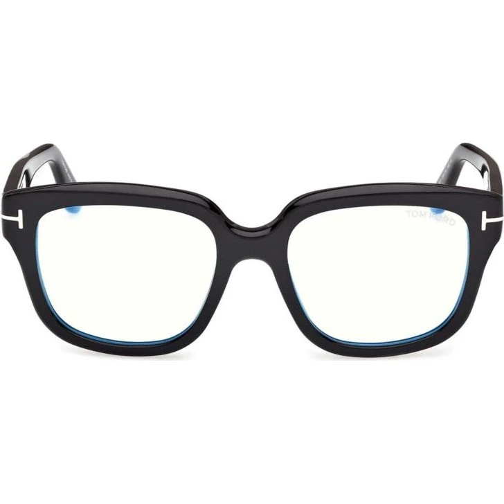 Tom Ford FT6094-B Blue Block Lunettes de Vue Géométriques Noir