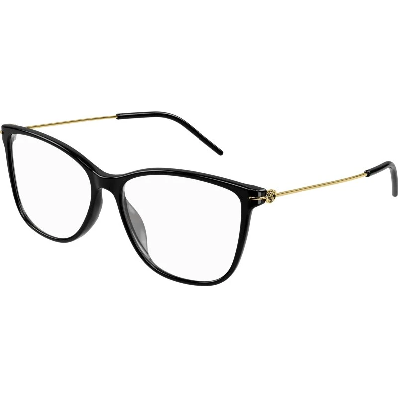 Gucci Lunettes de Vue Femme GG1272O 001 Noir Cat Eye
