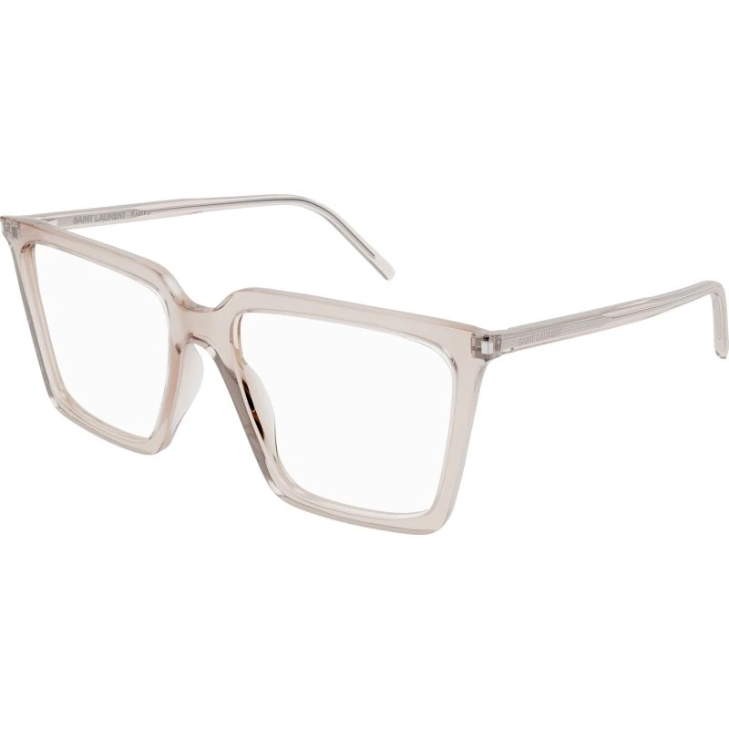 Saint Laurent SL 474 Opt Montures Papillon Rose Transparent