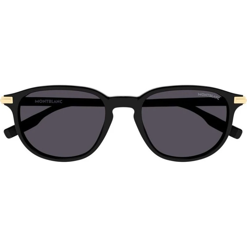 Montblanc MB0276S Lunettes de Soleil Homme Noir et Gris 52mm