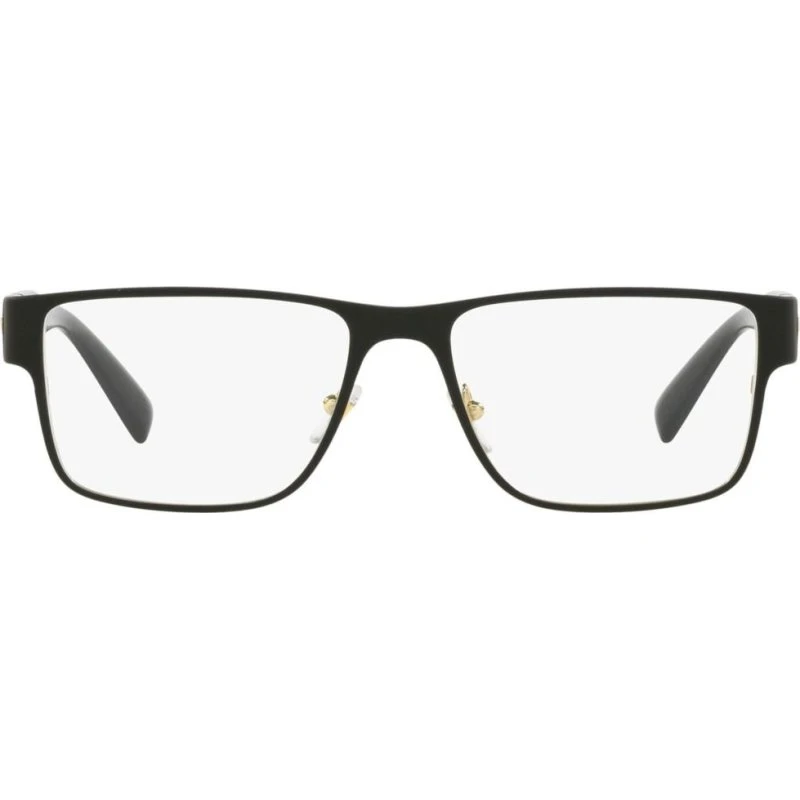 Versace VE 1274 Lunettes de Vue Homme Carrées Noires 55mm