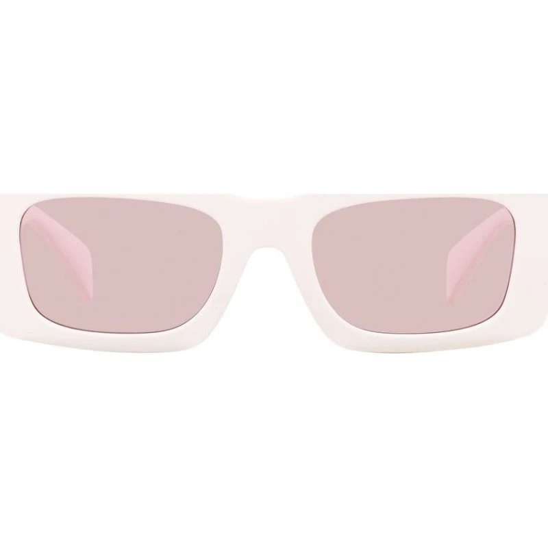 Versace VE 4444U Lunettes de Soleil Papillon Blanc et Rose 54mm