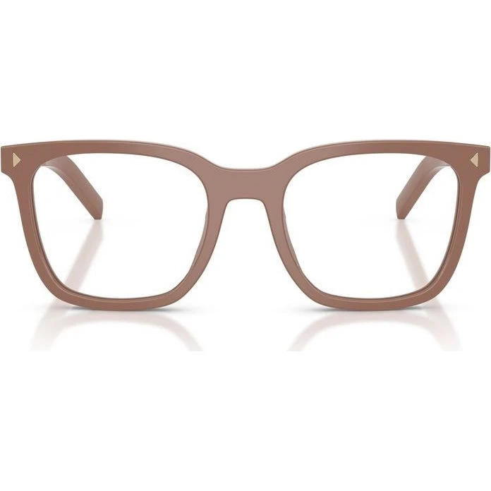 Prada PR B11V 28D1O1 - Montures Optiques en Acétate Marron