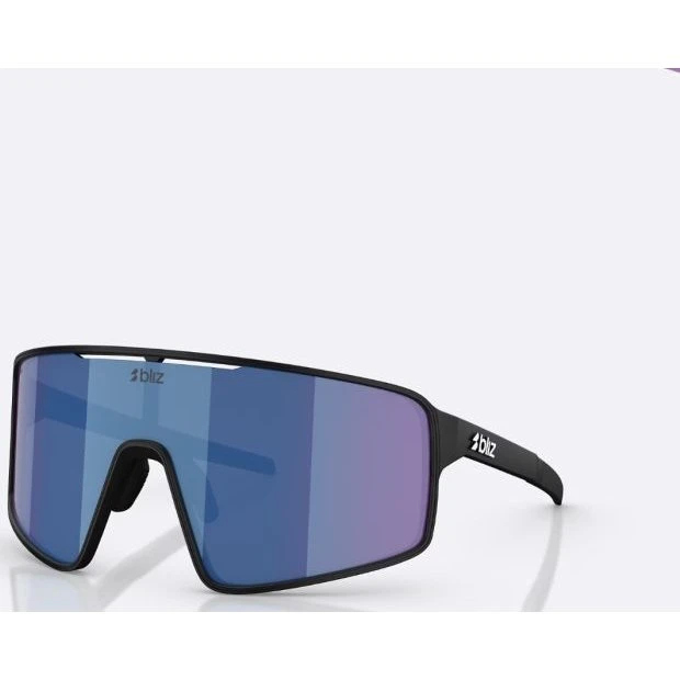 Bliz P001 XL Noir Mat avec Verre Bleu