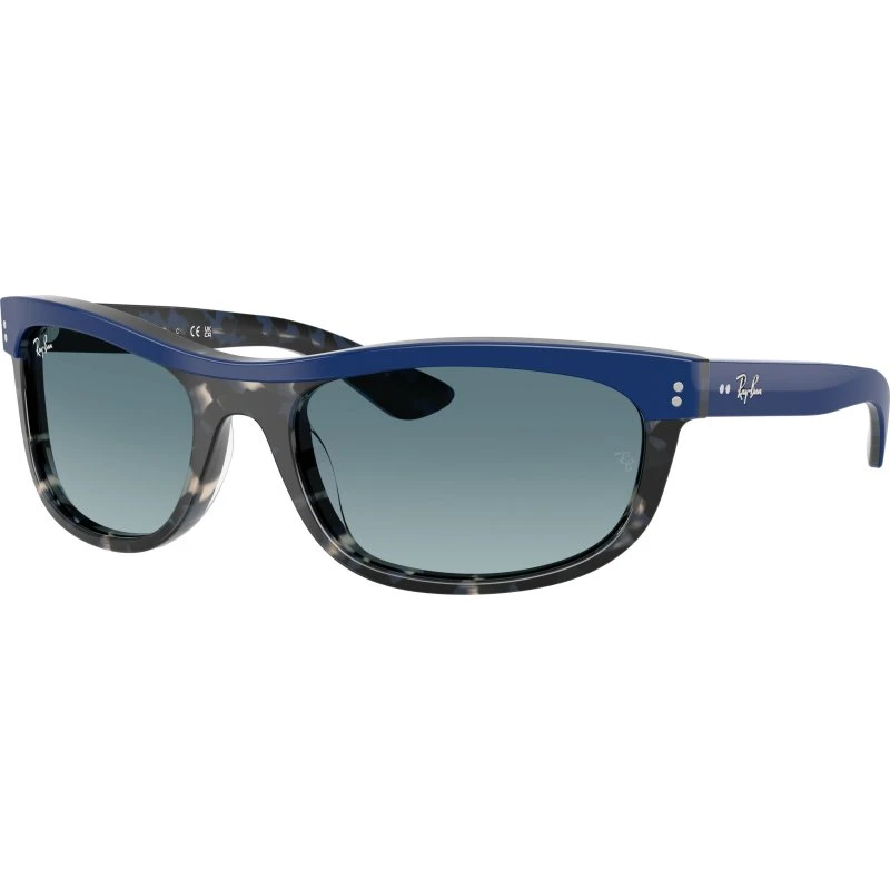 Ray-Ban RB2489 Balorama Lunettes de Soleil Carrées Bleues
