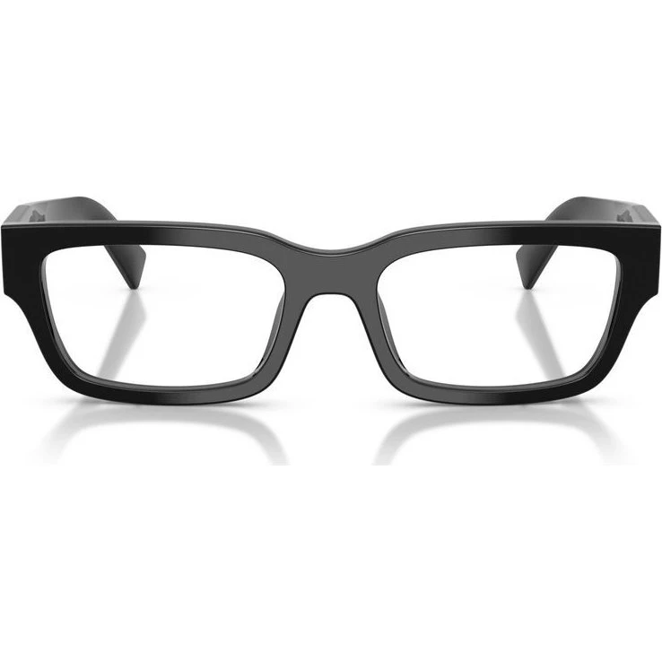 Prada PR C02V Lunettes de Vue Homme Carrées Noires 54mm