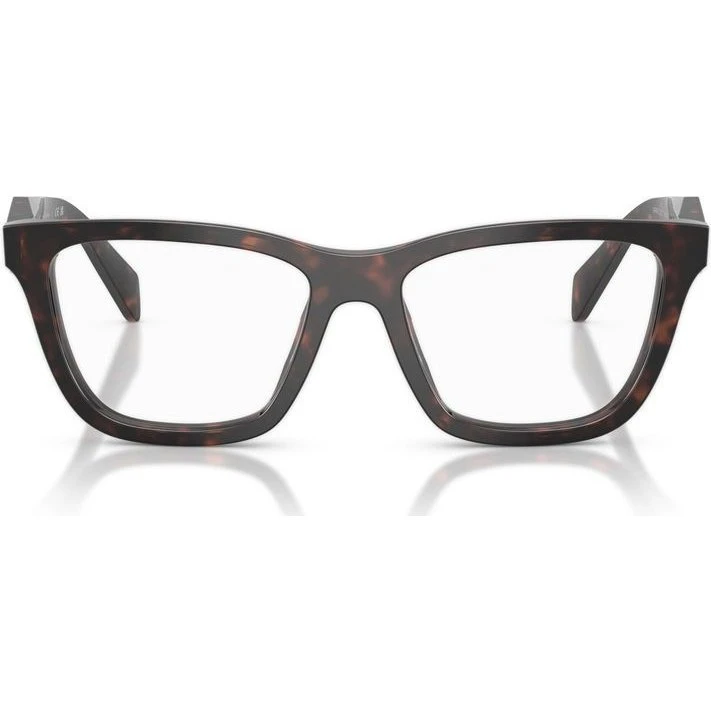 Prada PR C10V Lunettes de Vue Femme Carrées Havane 54mm