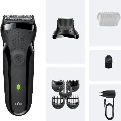 Braun Series 3 300BT Rasoir Électrique Noir